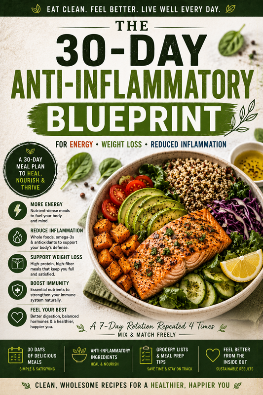 The 30-Day Anti-Inflammatory Blueprint